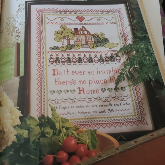 Better Homes and Gardens Cross-Stitch Samplers Hardcover Book - Picture 3 of 7